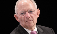 Wolfgang Schäuble, le 18 novembre 2016, à Francfort ( AFP / DANIEL ROLAND )