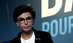 Rachida Dati prononce un discours à son siège de campagne à Paris