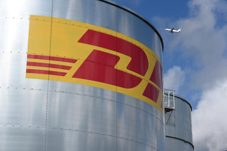Hub DHL à l'aéroport Roissy-Charles de Gaulle près de Paris. ( AFP / ERIC PIERMONT )