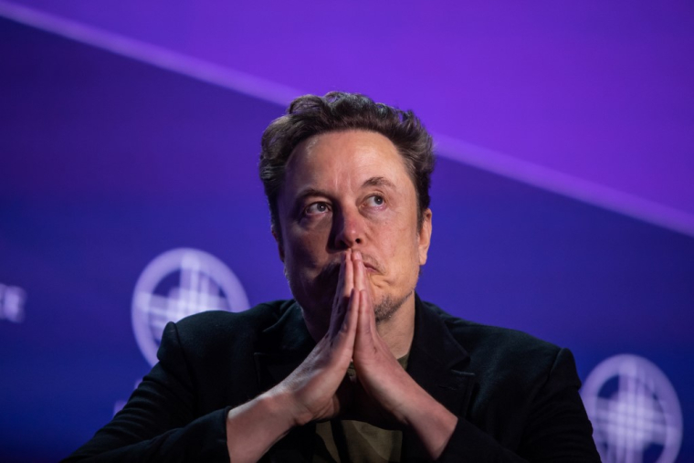 Elon Musk à Beverly Hills, aux États-Unis, le 6 mai 2024. ( GETTY IMAGES NORTH AMERICA / APU GOMES )