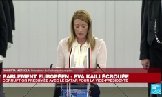 REPLAY - Parlement européen : Roberta Metsola s'exprime sur l'affaire de corruption présumée