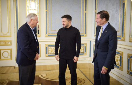 Ukraine's President Zelenskiy meets with U.S. Senators