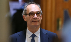 Éric Woerth à Paris, le 16 mars 2026. ( AFP / ALAIN JOCARD )