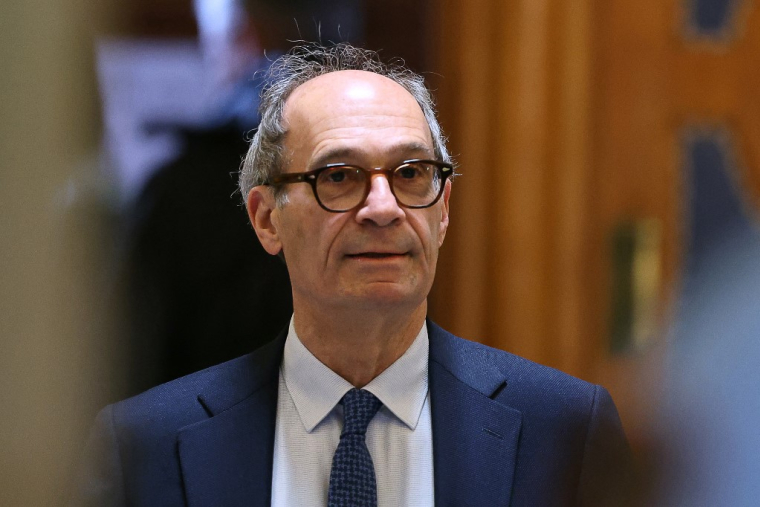 Éric Woerth à Paris, le 16 mars 2026. ( AFP / ALAIN JOCARD )