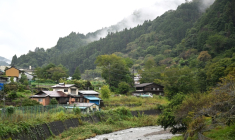 Le village de montagne de Nanmoku, au Japon, le 26 septembre 2026 ( AFP / Rie KIKUCHI )