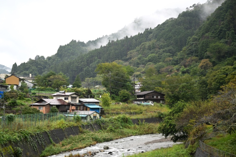Le village de montagne de Nanmoku, au Japon, le 26 septembre 2026 ( AFP / Rie KIKUCHI )