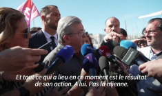 Journée de mobilisation: rassemblement sur le Vieux-Port à Marseille