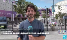 JO 2024 : "explosion de joie" pour la France, qui gagne la médaille de bronze en tennis de table