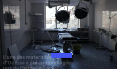 Ukraine : des frappes russes endommagent une maternité à Odessa
