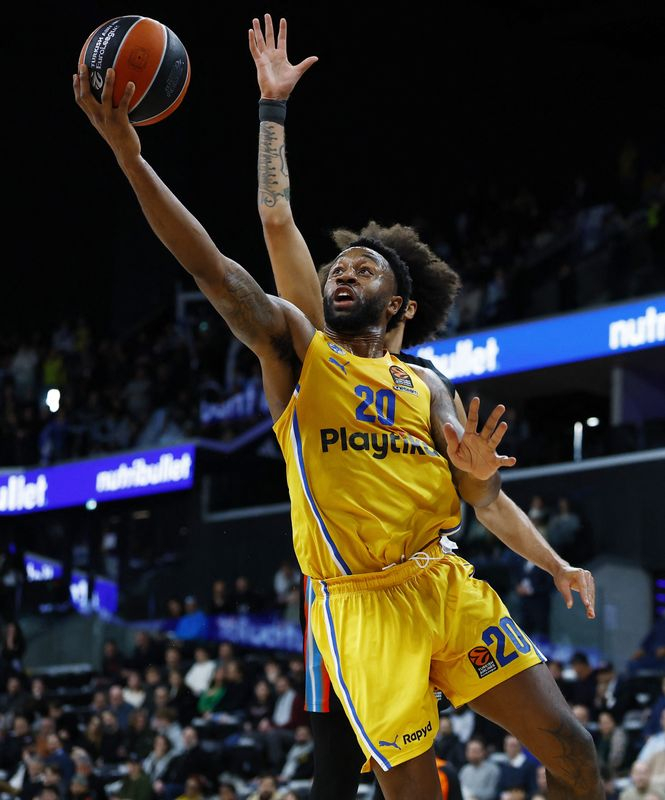 Basketball - EuroLeague - Paris Basketball contre Maccabi Tel Aviv