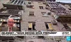 Guerre en Ukraine : "Zelensky redoute la tension sur le réseau électrique"