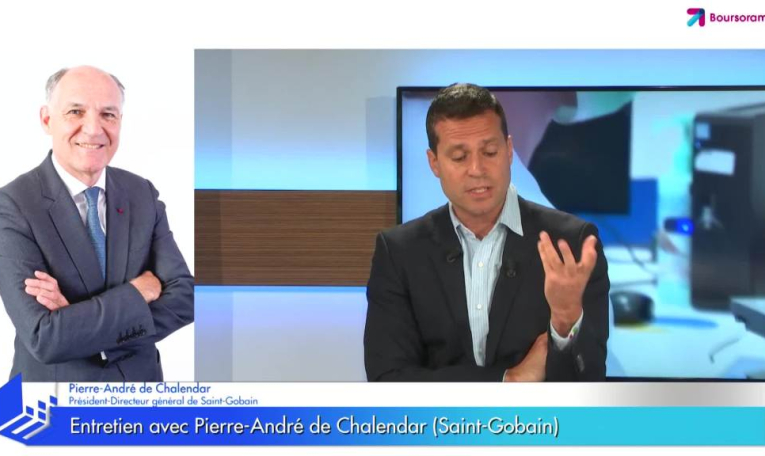 "Je reste prudent, mais au vu de ce qui se passe en Chine, on pourrait être très optimiste sur le second semestre !" selon Pierre-André de Chalendar (PDG de Saint-Gobain)