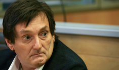 Pierre Palmade à son procès au tribunal de Melun (Seine-et-Marne) le 20 novembre 2024 ( AFP / Alain JOCARD )