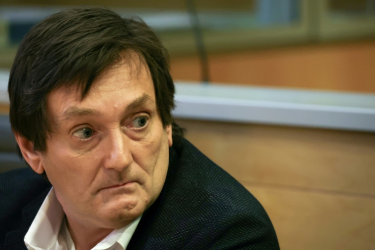 L'humoriste Pierre Palmade lors de son procès à Melun le 20 novembre 2024 ( AFP / Alain JOCARD )