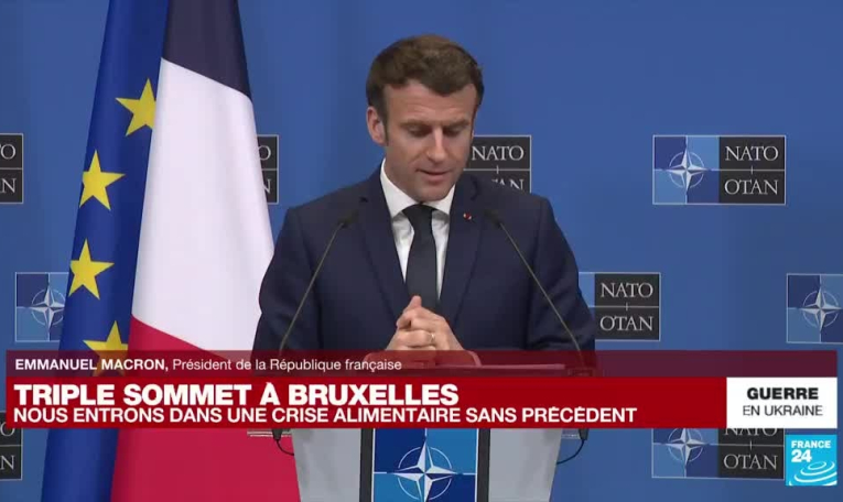 REPLAY - Emmanuel Macron s'exprime à l'issue des sommets de l'Otan, du G7 et de l'UE à Bruxelles