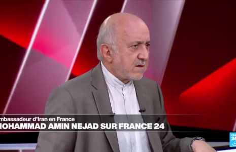 "Nous ne tirons pas sur nos enfants", affirme l'ambassadeur d'Iran en France