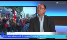Les dossiers chauds du nouveau Ministre de l'économie...