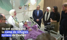 Harry et Meghan en Jordanie, à la rencontre d'enfants palestiniens