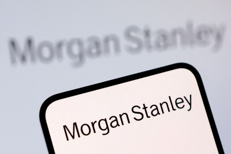 L'illustration montre le logo de Morgan Stanley