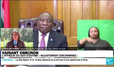 Variant Omicron : l'Afrique du Sud s'estime "injustement discriminée"