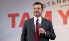 Ekrem Imamoglu, le 30 mai 2024 à Istanbul ( AFP / Yasin AKGUL )