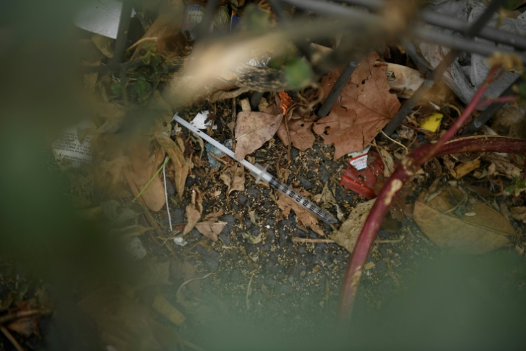 A Paris, les overdoses explosent ( AFP / JULIEN DE ROSA )