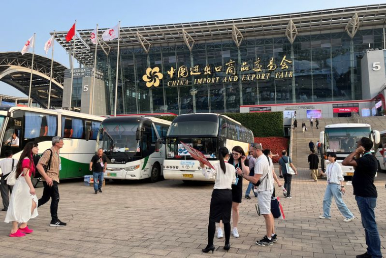 Foire des importations et exportations de Chine, également connue sous le nom de Foire de Canton, à Guangzhou