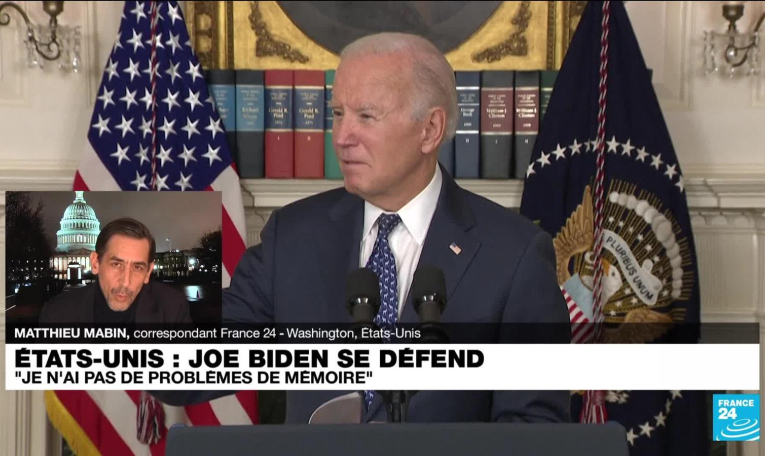 Documents classifiés aux Etats-Uni : Joe Biden évite des poursuites mais défend sa mémoire âge après un rapport dévastateur