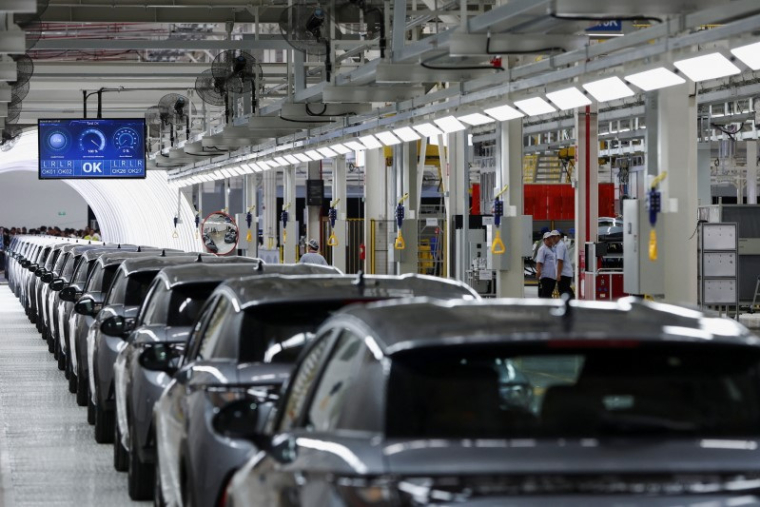 Usine de véhicules électriques de BYD en Thaïlande