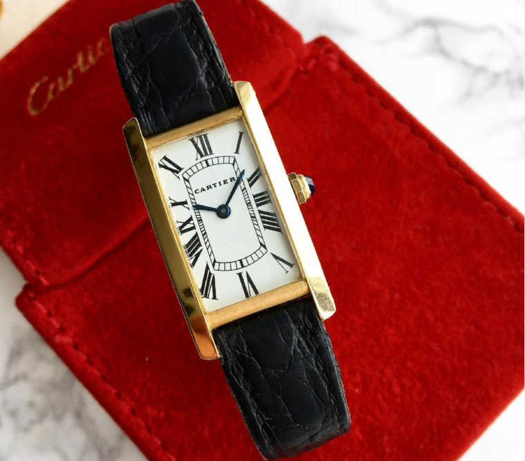 Les montres Cartier ont la cote. crédit photo : Capture d’écran Instagram @watch_nut