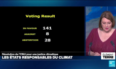Climat: une résolution de l'ONU renforce la responsabilité des États