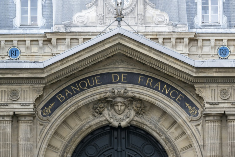 La façade de la Banque de France le 30 juillet 2025, à Paris ( AFP / Martin LELIEVRE )