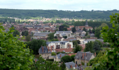 La ville de Saint-Amand-Montrond, dans le Cher, le 4 juin 2013 ( AFP / ALAIN JOCARD )