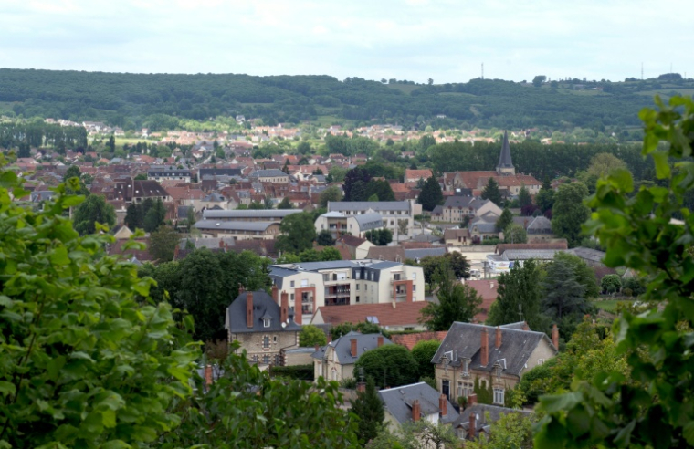 La ville de Saint-Amand-Montrond, dans le Cher, le 4 juin 2013 ( AFP / ALAIN JOCARD )