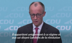 Merz: Iran est "le centre du terrorisme international"