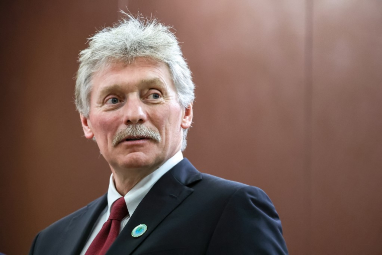 Le porte-parole du Kremlin, Dmitri Peskov, à Achgabat, au Turkménistan, le 12 décembre 2025. ( POOL / ALEXANDER KAZAKOV )