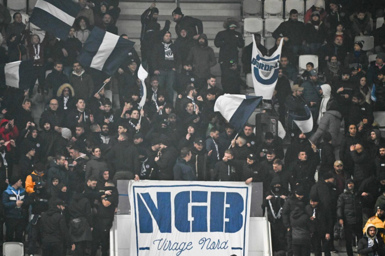 La colère d’un groupe de supporters des Girondins de Bordeaux