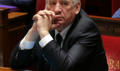 Le Premier ministre François Bayrou, le 30 avril 2025 à l'Assemblée, à Paris ( AFP / Thomas SAMSON )