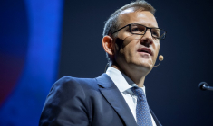 Daniel Kretinsky, en 2019, à Paris ( AFP / THOMAS SAMSON )