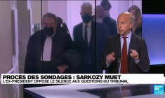 France : Sarkozy reste muet au procès des sondages de l'Elysée