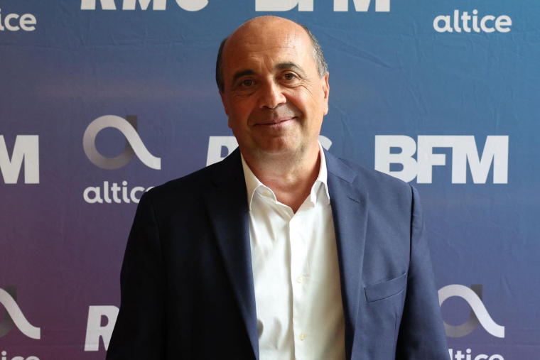 Hervé Beroud à Paris, le 31 août 2023. ( AFP / EMMANUEL DUNAND )