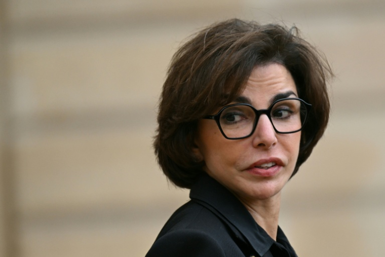 La ministre de la Culture et candidate LR à la mairie de Paris, Rachida Dati, quitte l'Elysée, le 11 février 2026 à Paris ( AFP / Bertrand GUAY )