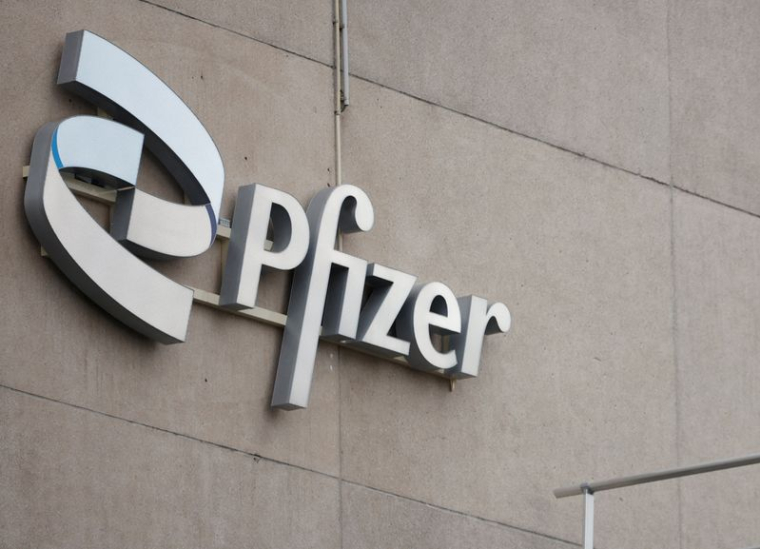 Le bureau Pfizer à Puurs, en Belgique