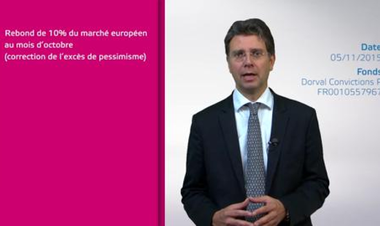 DORVAL Finance: Les derniers arbitrages - Dorval Convictions P FR0010557967 - août 2015