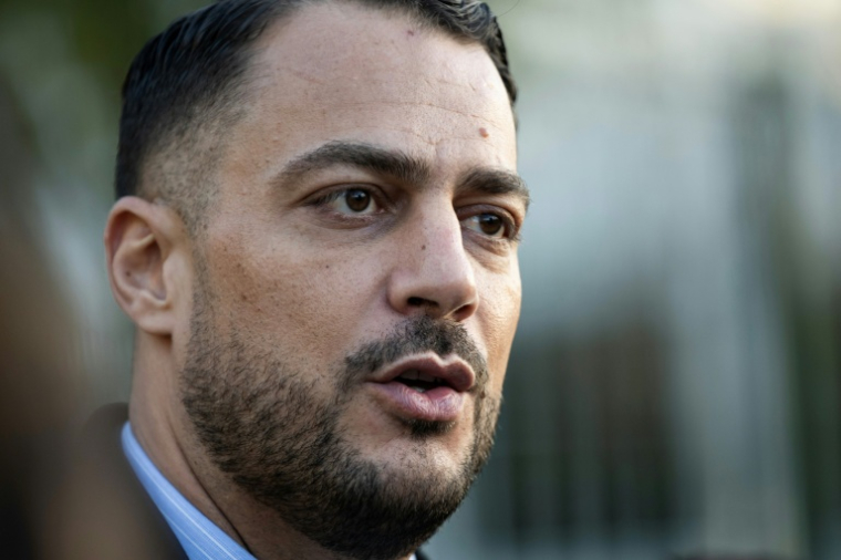 Sébastien Delogu le 14 janvier 2026 à Marseille ( AFP / MIGUEL MEDINA )