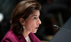 La secrétaire d'État au commerce, Gina Raimondo, lors d'une audition, à Washington