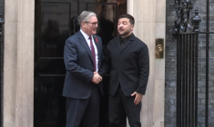 Zelensky arrive à Downing Street pour une réunion bilatérale avec Starmer