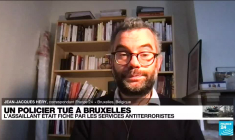 Policier tué à Bruxelles : l'assaillant était fiché par les services antiterroristes