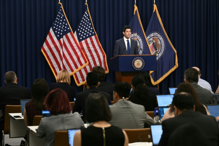 美国联邦储备委员会 (Fed) 主席凯文·沃什 (Kevin Warsh) 于 2026 年 7 月 29 日在华盛顿 (法新社 / Brendan SMILOWSKI)