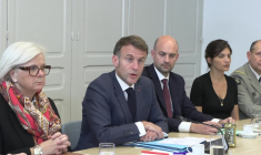 Ukraine: il n'y a "clairement pas de volonté russe d'avoir un cessez-le-feu" (Macron)